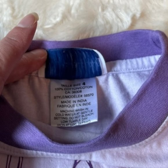 2/$25 P Jamers 3-piece pajama set Ballet Lilac & Purple, Girls Size 4 - Picture 9 of 14